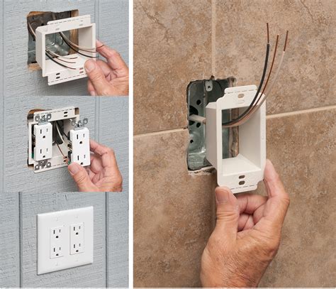 2x4 electrical box extension|electrical outlet box extender lowe's.